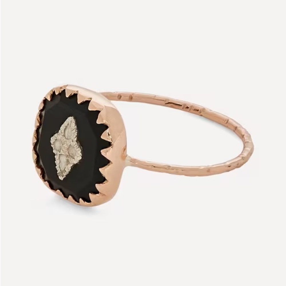 Pascale Monvoisin Pierrot rose gold 9K ring size 53 US 6.5 - Picture 2 of 8